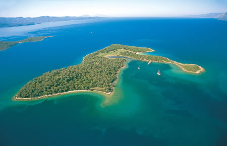 A view from Cleopatra Island