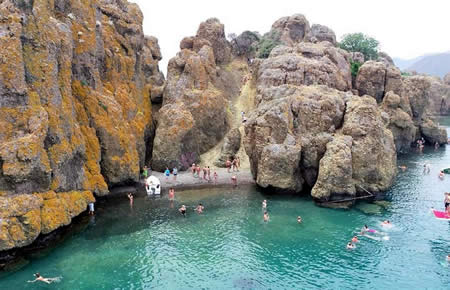 A view from Aegean Islands Boat Trip